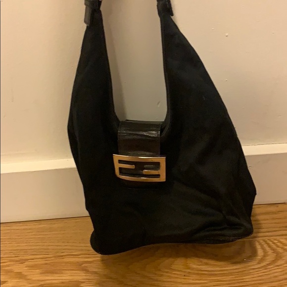 Authentic Fendi Zucca Bagette leather & Hobo bag - Picture 15 of 16